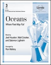 Oceans Handbell sheet music cover